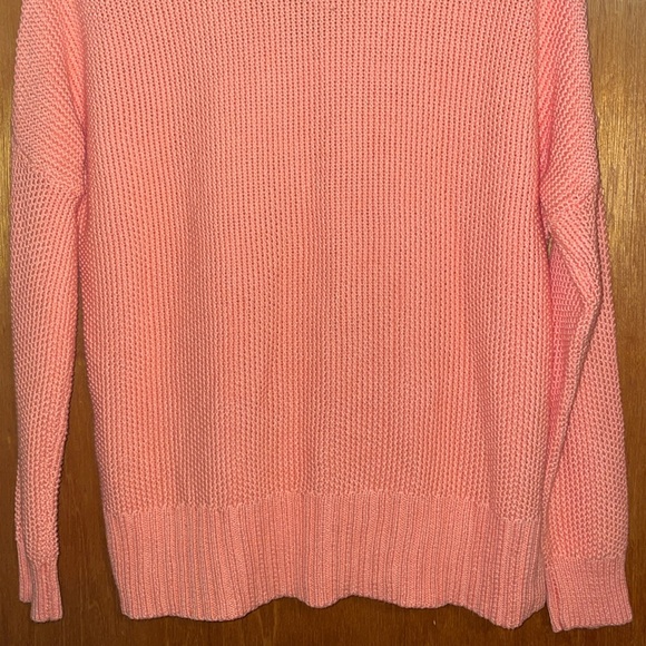 •LUCKY BRAND•NWOT CITRUS SUN ORANGE V NECK KNIT SWEATER SIZE SMALL - Picture 9 of 10